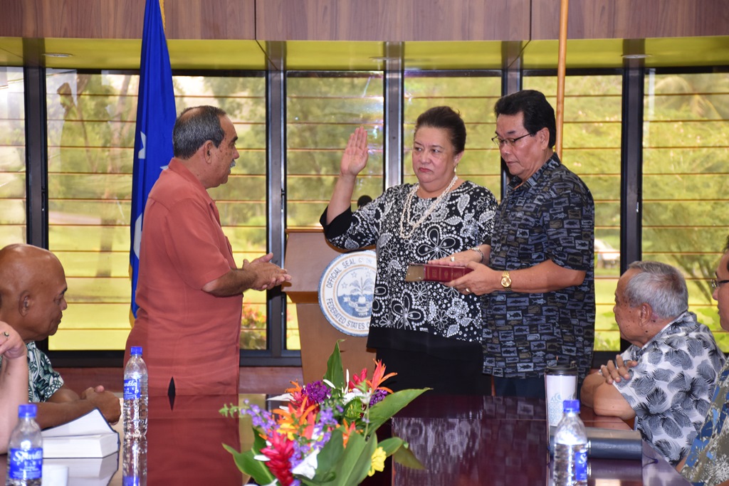 Swearing in of the Postmaster General